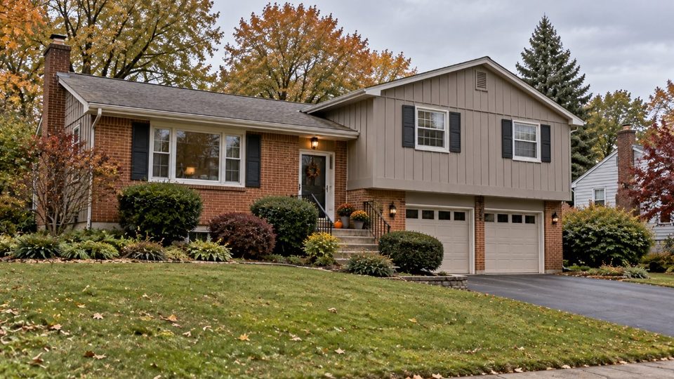 1960s and 1970s split-level housing of the kind found in Buttonwood, PA
