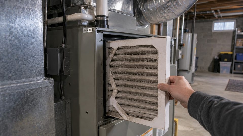 Ventilation and air handling affecting indoor air quality in a King of Prussia home