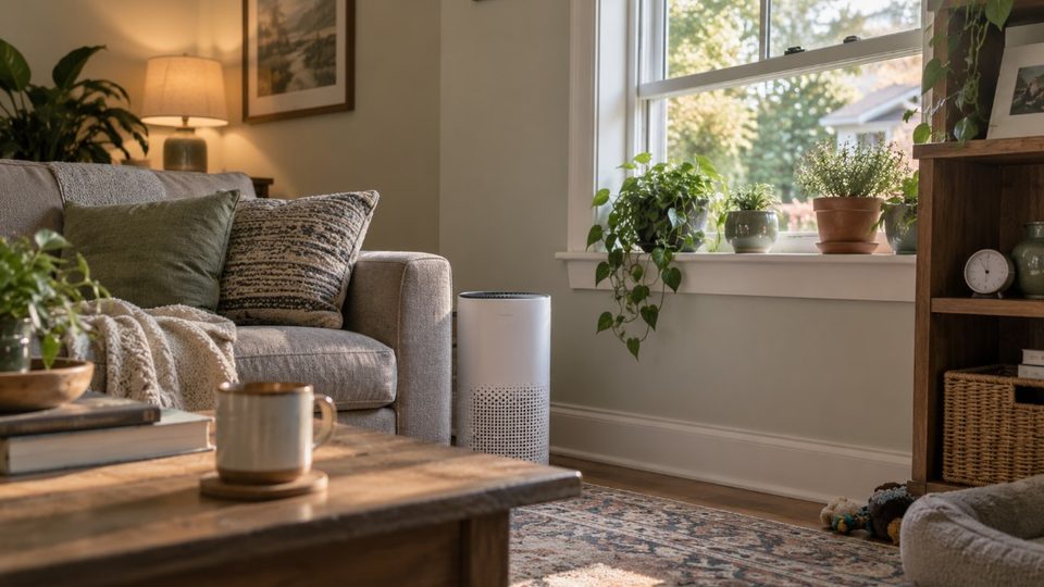 Ventilation and humidity control in a King of Prussia living room