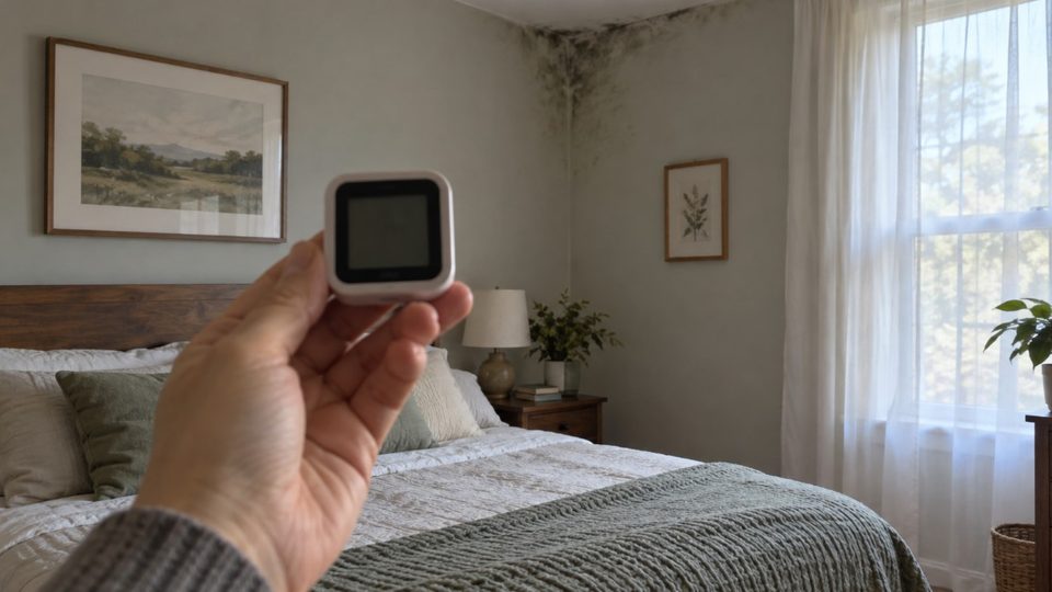 Assessing damp and mold in a Montgomery County home for health concerns